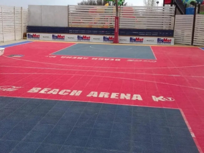 BigMat M.A.P.E.F. è sponsor ufficiale della Basket Beach Arena del Bagno Kursaal